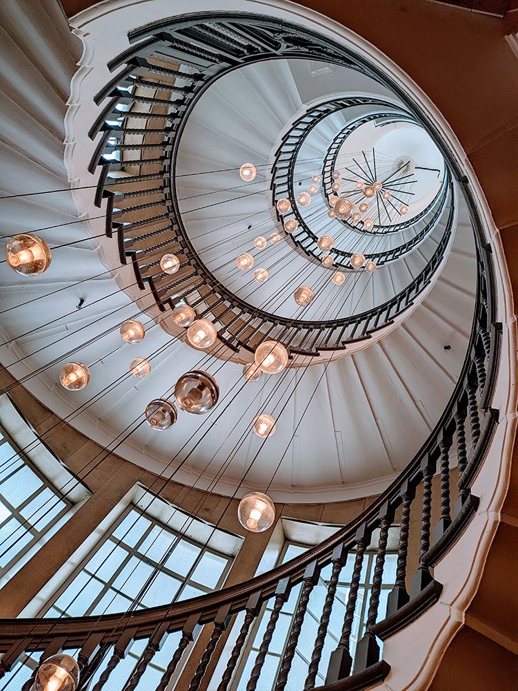 The Cecil Brewer Staircase art print by Elizabeth Allen for $57.95 CAD