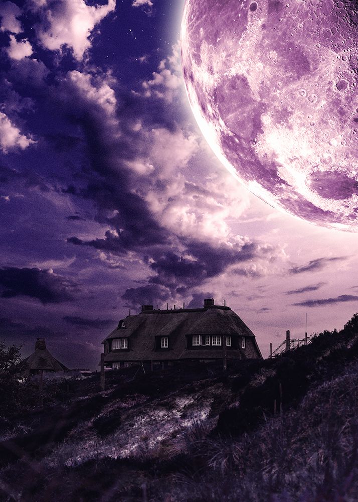 Home Mystic Full Moon art print by Al Barizi for $57.95 CAD