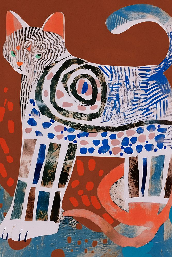 Gato art print by Treechild for $57.95 CAD