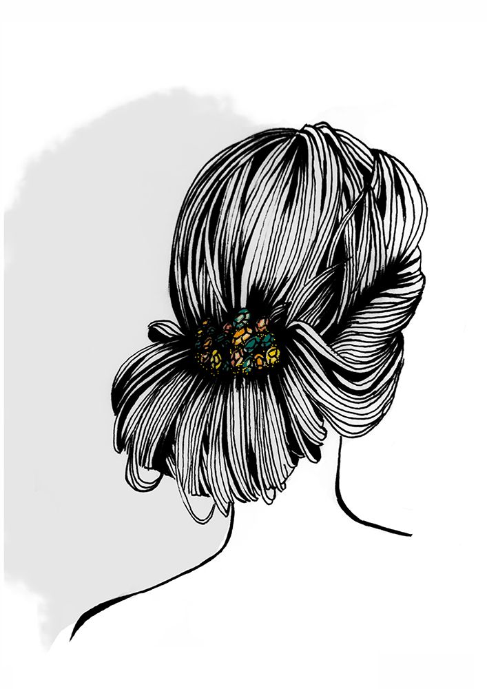 Coiffure 3 Copie art print by Laura Gervais for $57.95 CAD