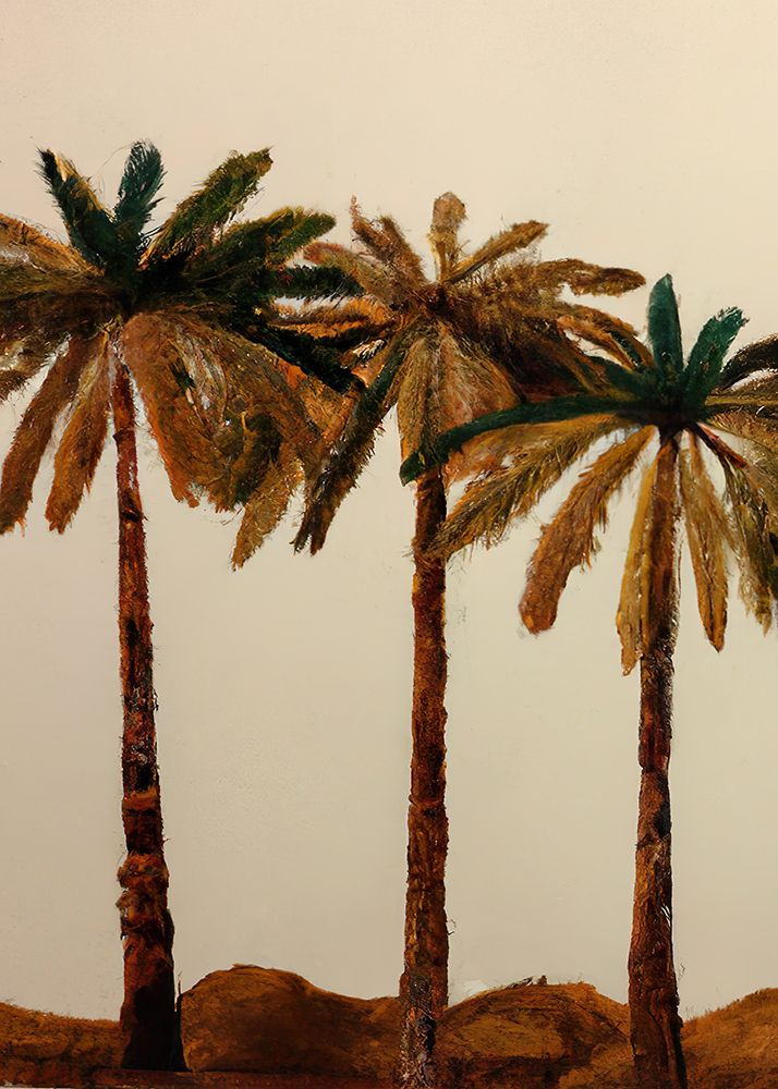 Palm Trio art print by Merel Takken for $57.95 CAD