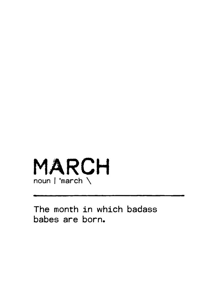 Quote March Badass art print by Orara Studio for $57.95 CAD