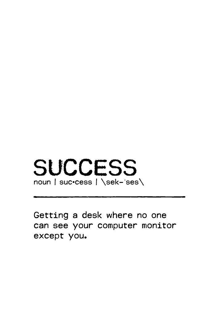 Quote Success art print by Orara Studio for $57.95 CAD