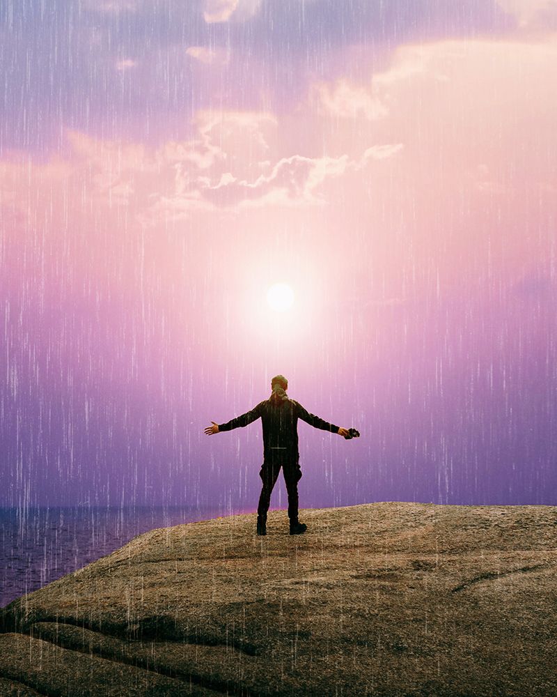 Rain Down On Me art print by Hugo Goncalves for $57.95 CAD