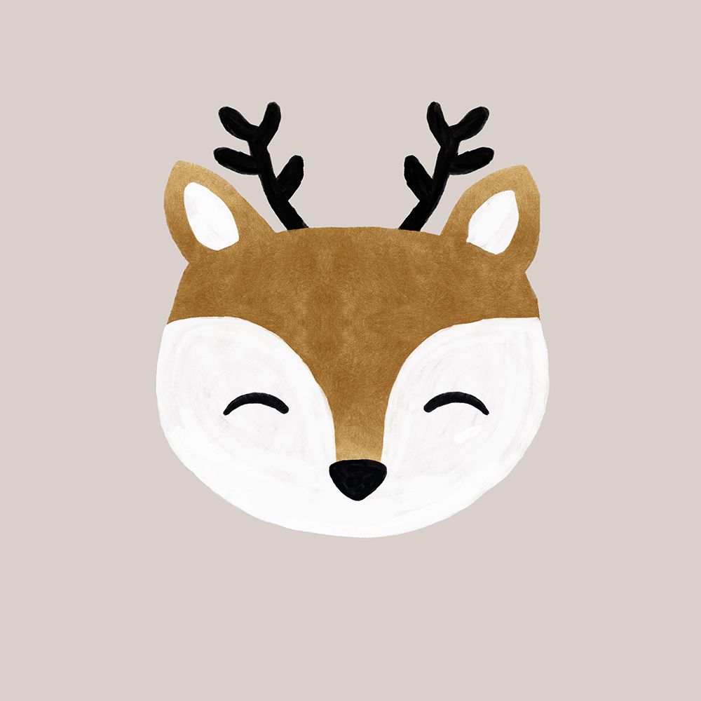 Xmas Deer art print by Orara Studio for $57.95 CAD