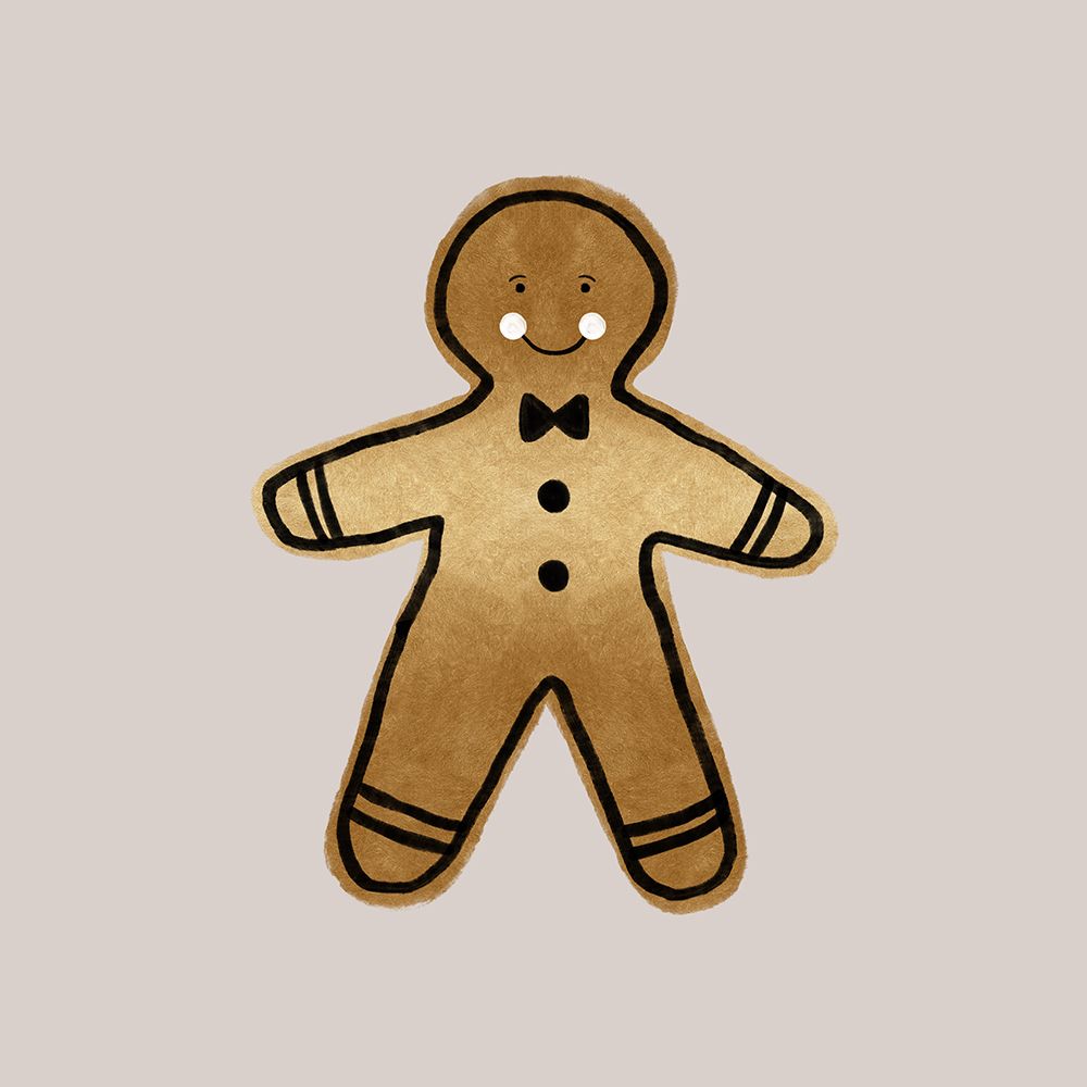 Xmas Gingerbread Man art print by Orara Studio for $57.95 CAD