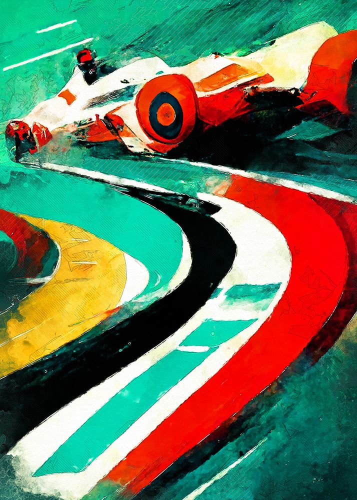 Formula 1 Sport Art art print by Justyna Jaszke for $57.95 CAD