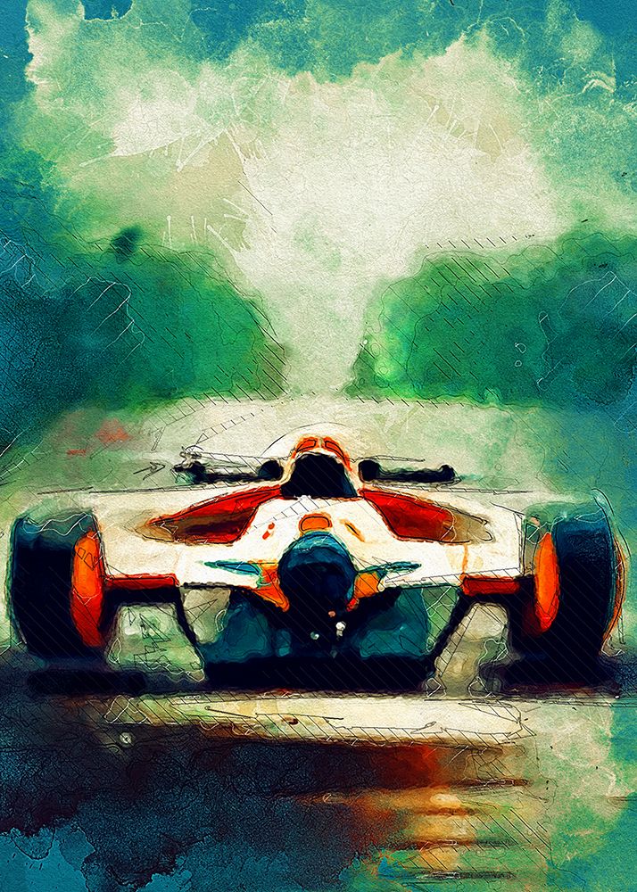 Formula 1 Sport Art art print by Justyna Jaszke for $57.95 CAD