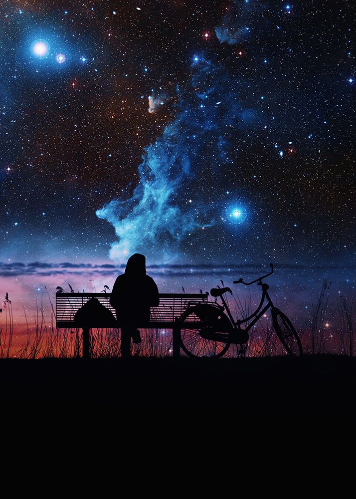 Waiting Universe art print by Al Barizi for $57.95 CAD