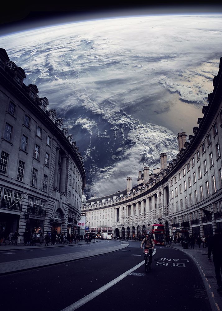 Regent Street London Space art print by Al Barizi for $57.95 CAD
