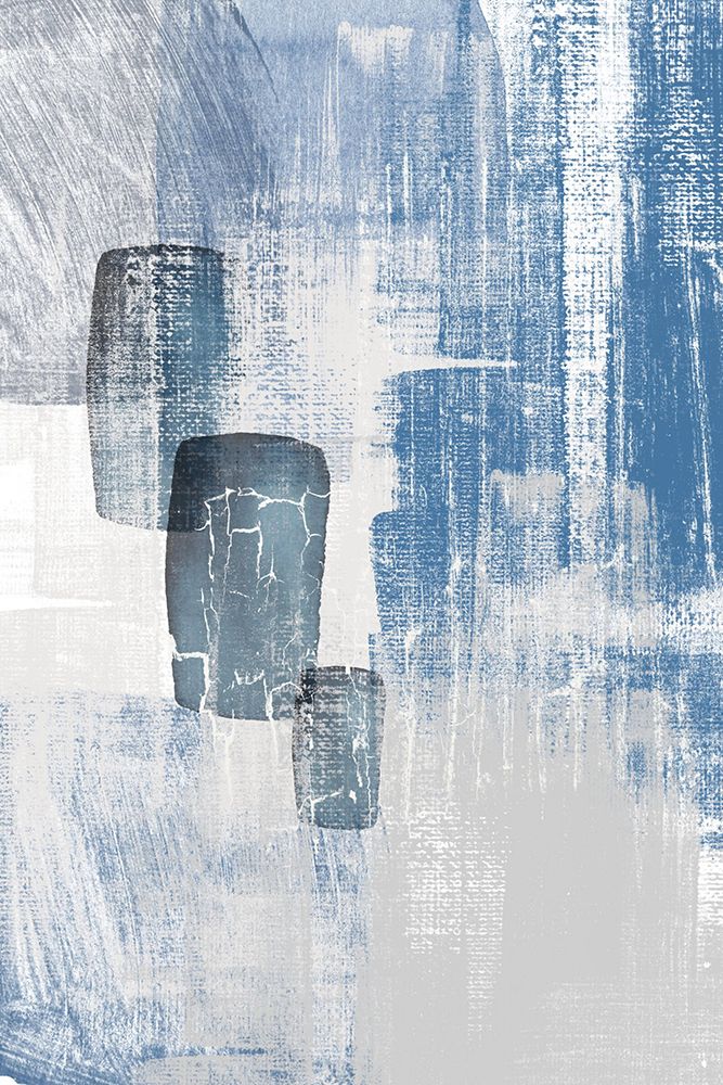 Blue Canvas 2 art print by Sally Ann Moss for $57.95 CAD