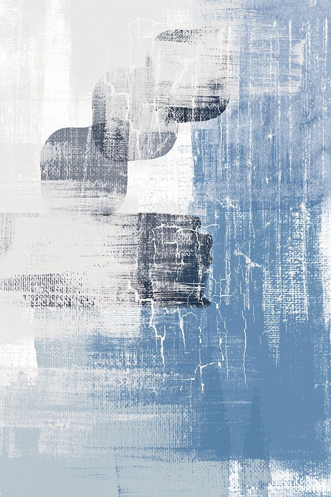 Blue Canvas 3 art print by Sally Ann Moss for $57.95 CAD