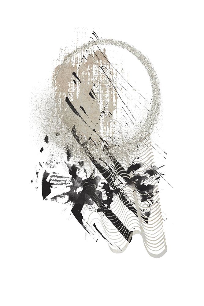 Black N Silver 3 art print by Sally Ann Moss for $57.95 CAD