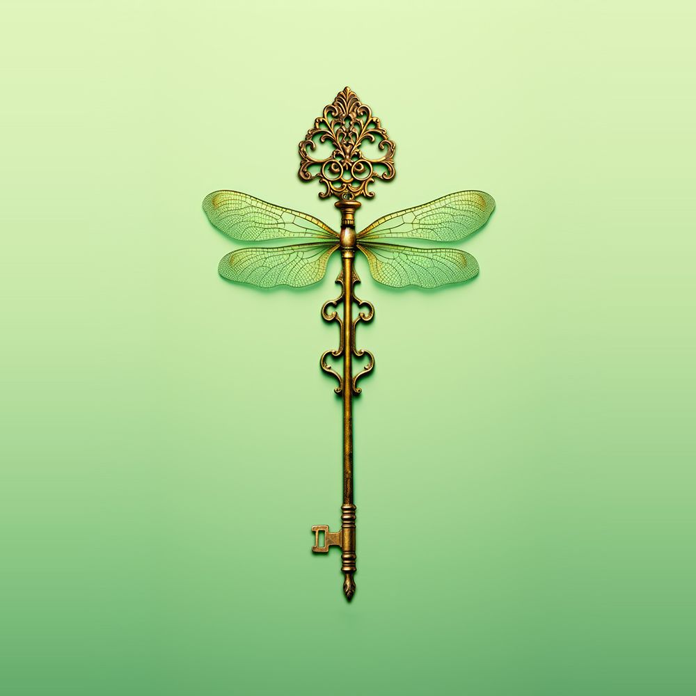 Key Dragonfly art print by Artem Pozdniakov for $57.95 CAD