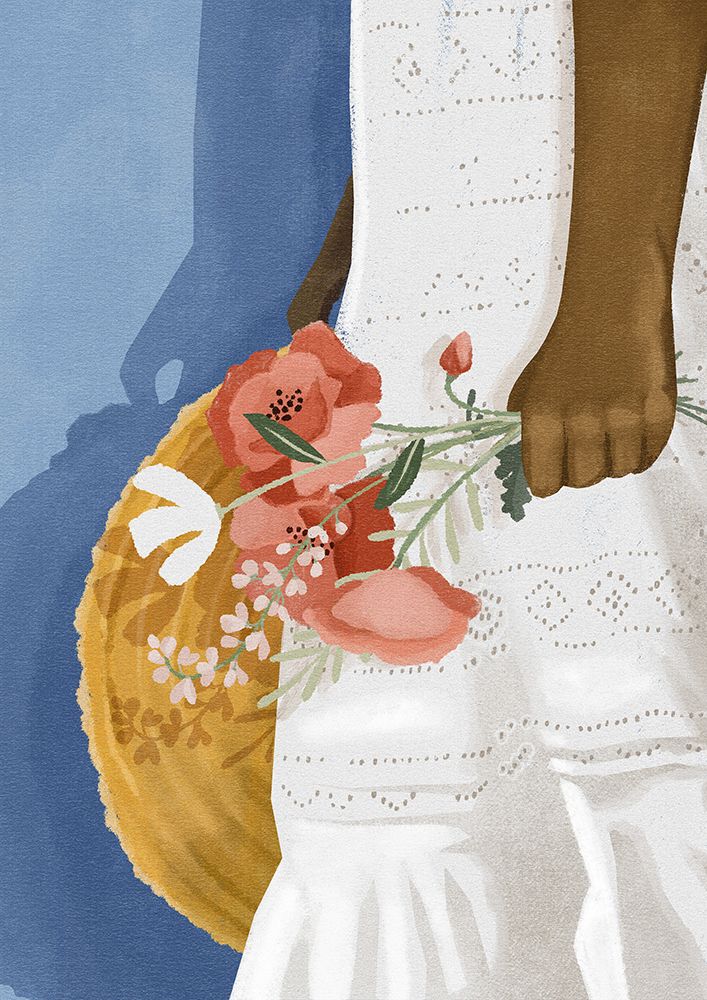 Feeling Blue art print by Goed Blauw for $57.95 CAD