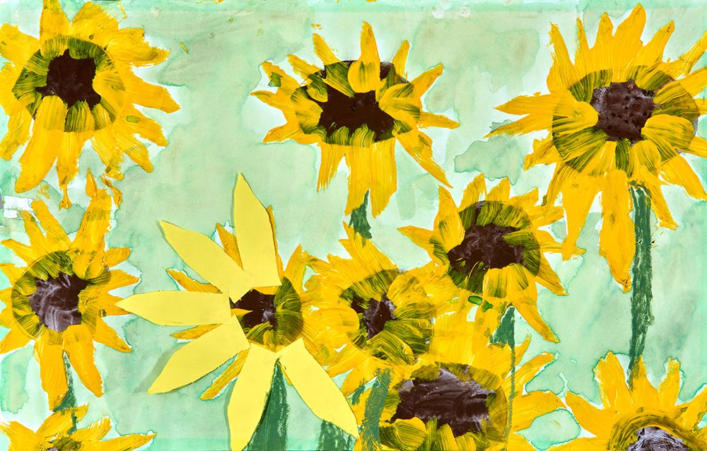 Suflowers By Jam art print by Dale Hefer for $57.95 CAD