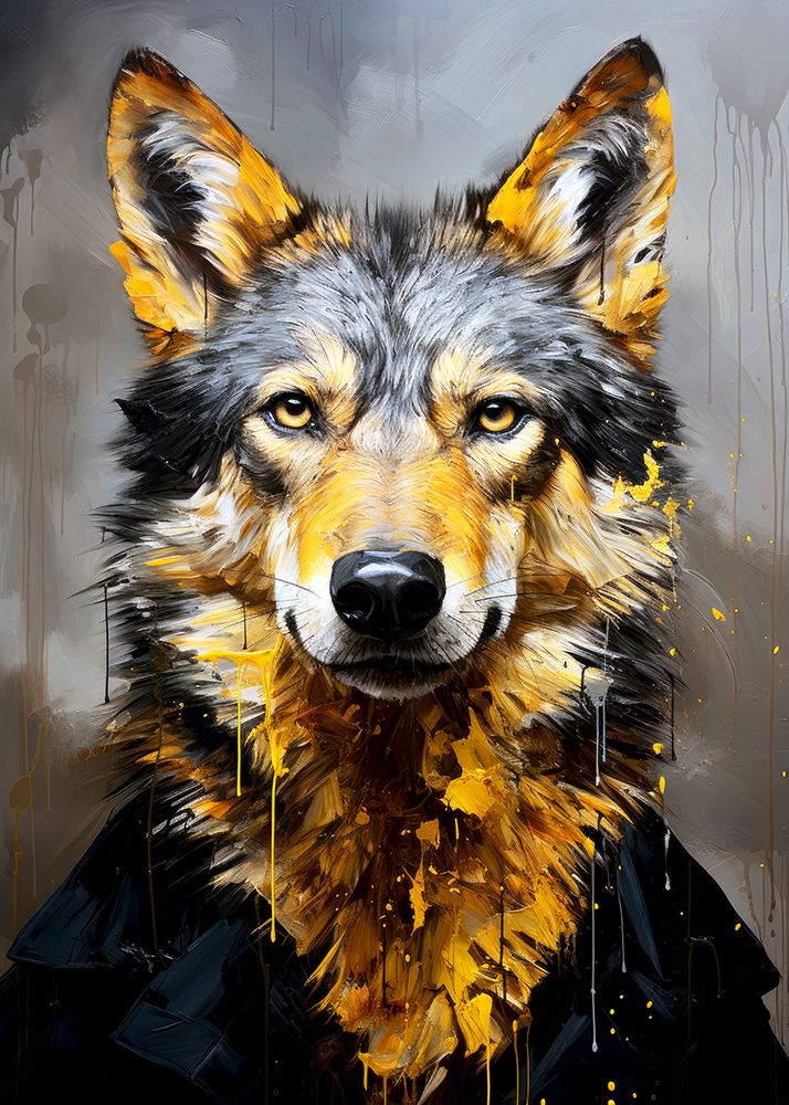 Wolf Animal Art #Wolf art print by Justyna Jaszke for $57.95 CAD