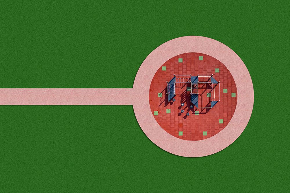 Training Spot art print by Yevhen Kostiuk for $57.95 CAD