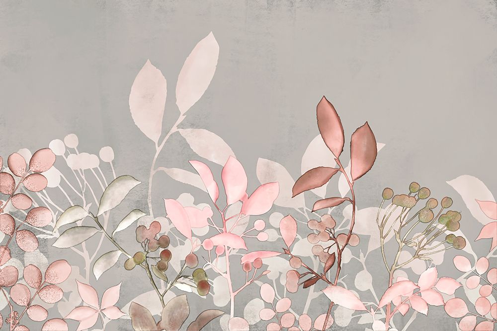 Watercolor Pastel Garden Pink art print by Andrea Haase for $57.95 CAD