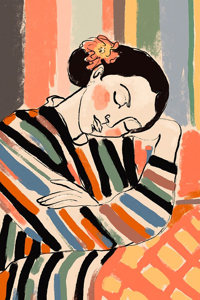 A Short Nap art print by Treechild for $57.95 CAD
