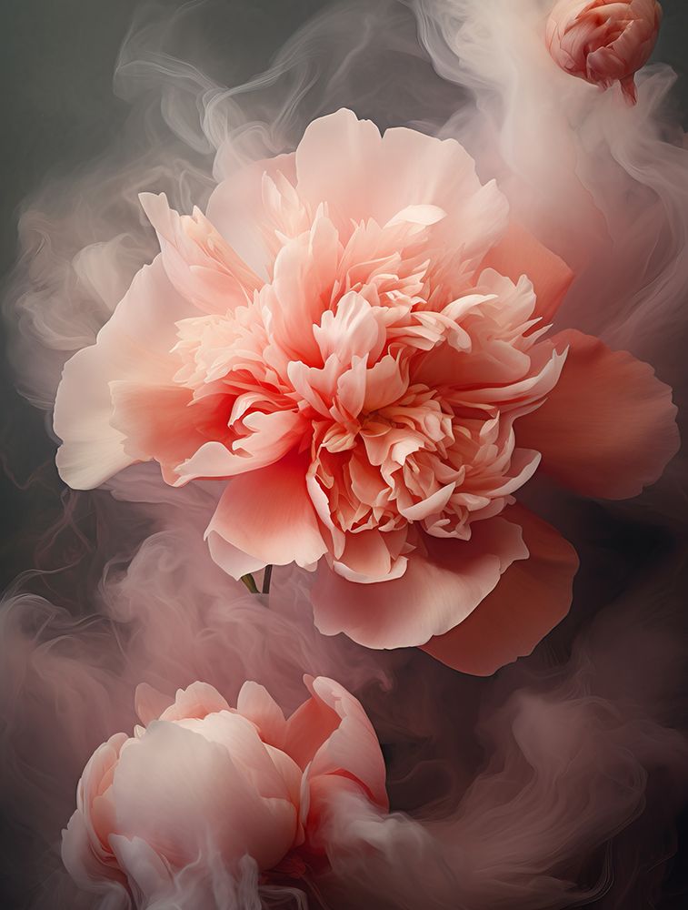 Flowers In Steam 1 art print by Bilge Paksoylu for $57.95 CAD
