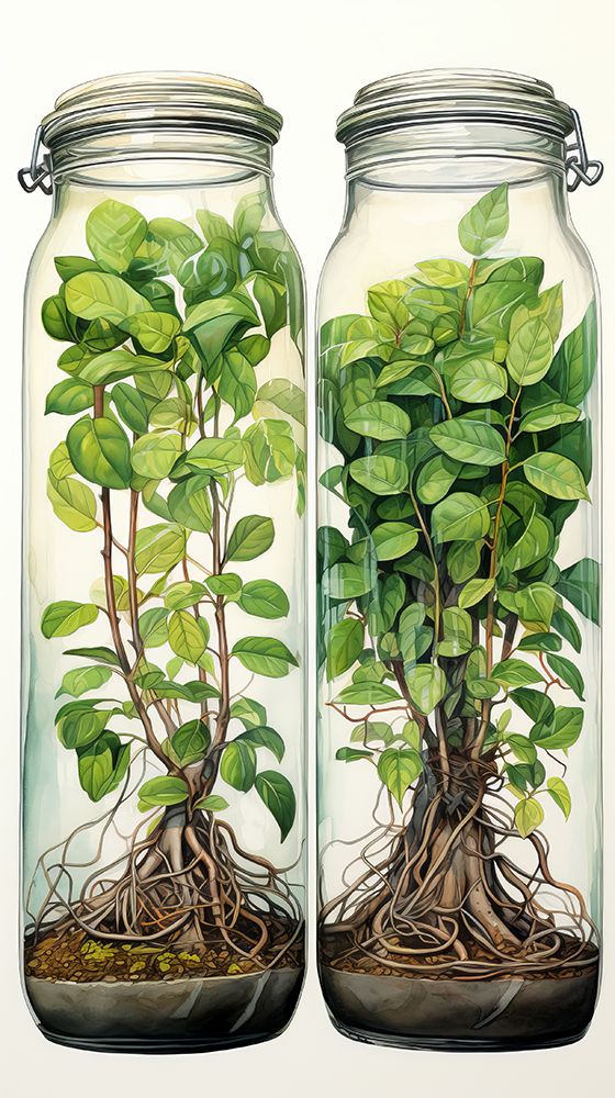 Plants 2 art print by Bilge Paksoylu for $57.95 CAD