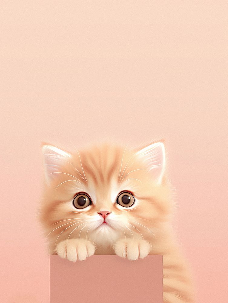 Kitty 1 art print by Bilge Paksoylu for $57.95 CAD