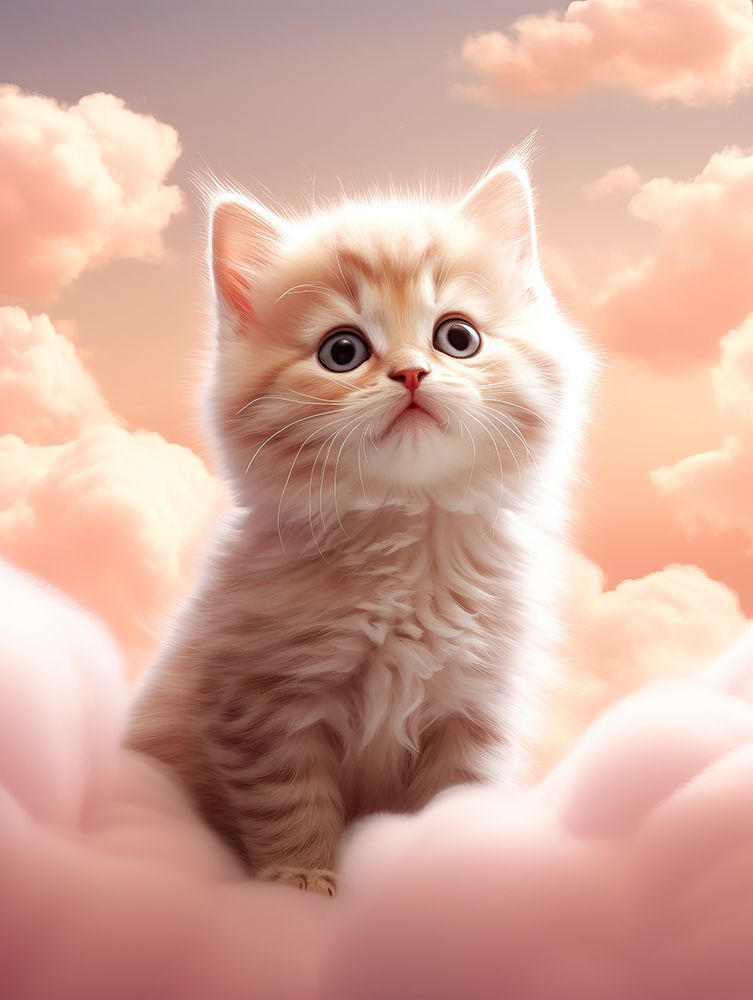 Kitty 3 art print by Bilge Paksoylu for $57.95 CAD