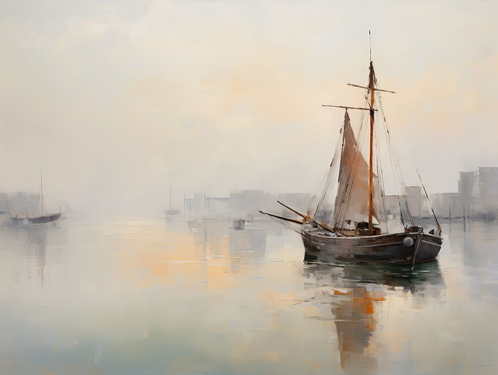 Sea Painting 1 art print by Bilge Paksoylu for $57.95 CAD