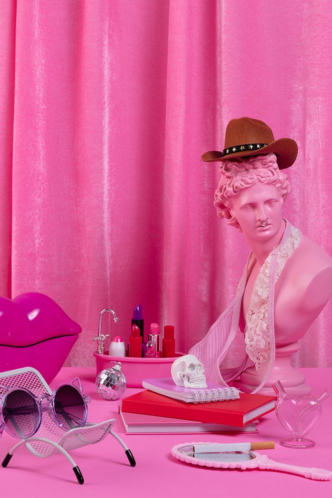 Total Mess In The Pink Room art print by Julia Ramiro for $57.95 CAD