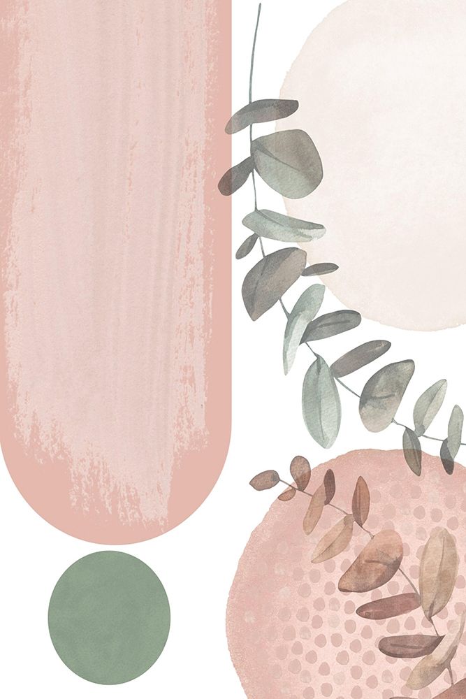 Sage Pink 1 art print by Sally Ann Moss for $57.95 CAD