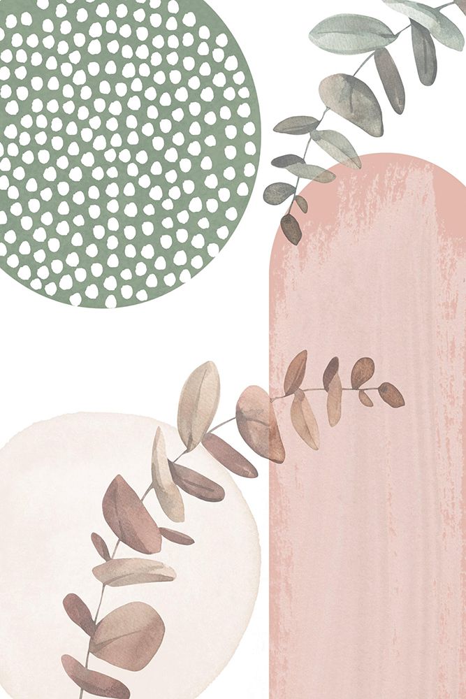 Sage Pink 3 art print by Sally Ann Moss for $57.95 CAD