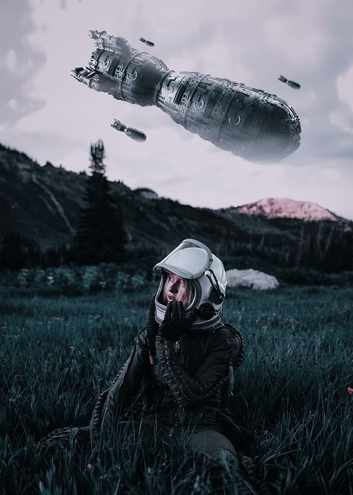 Invasion art print by Al Barizi for $57.95 CAD