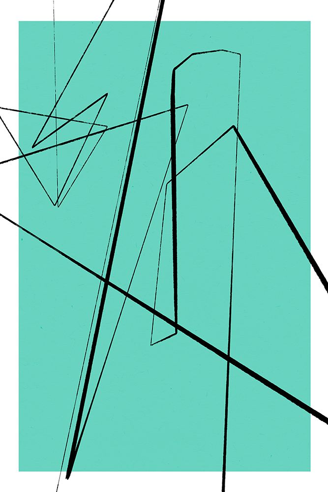 Angular Lines No 9 art print by Treechild for $57.95 CAD