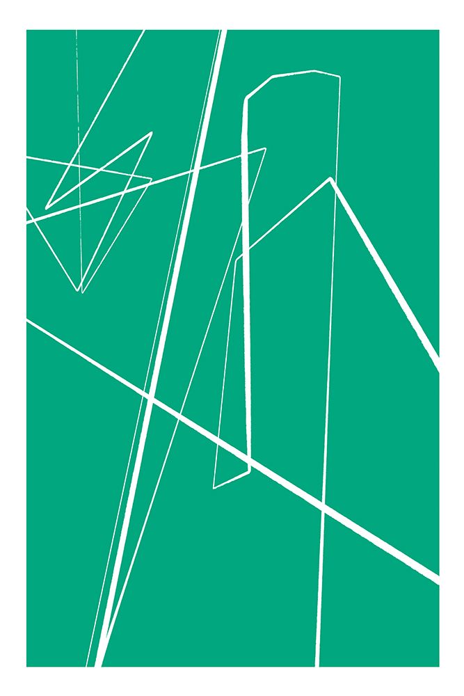 Angular Lines No 8 art print by Treechild for $57.95 CAD