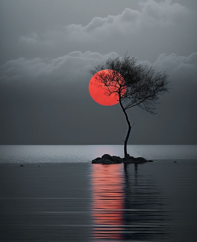 Full Moon Mystery art print by Hosam.Karara for $57.95 CAD