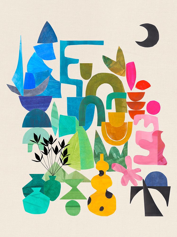 Rainbow City art print by Ejaaz Haniff for $57.95 CAD