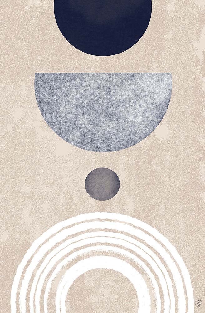 Abstract Cirles art print by Anne-Marie Volfova for $57.95 CAD