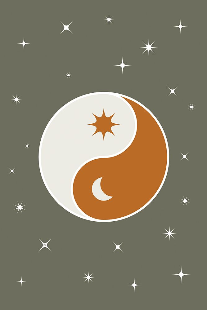 Ying Yang Balance art print by Martina for $57.95 CAD