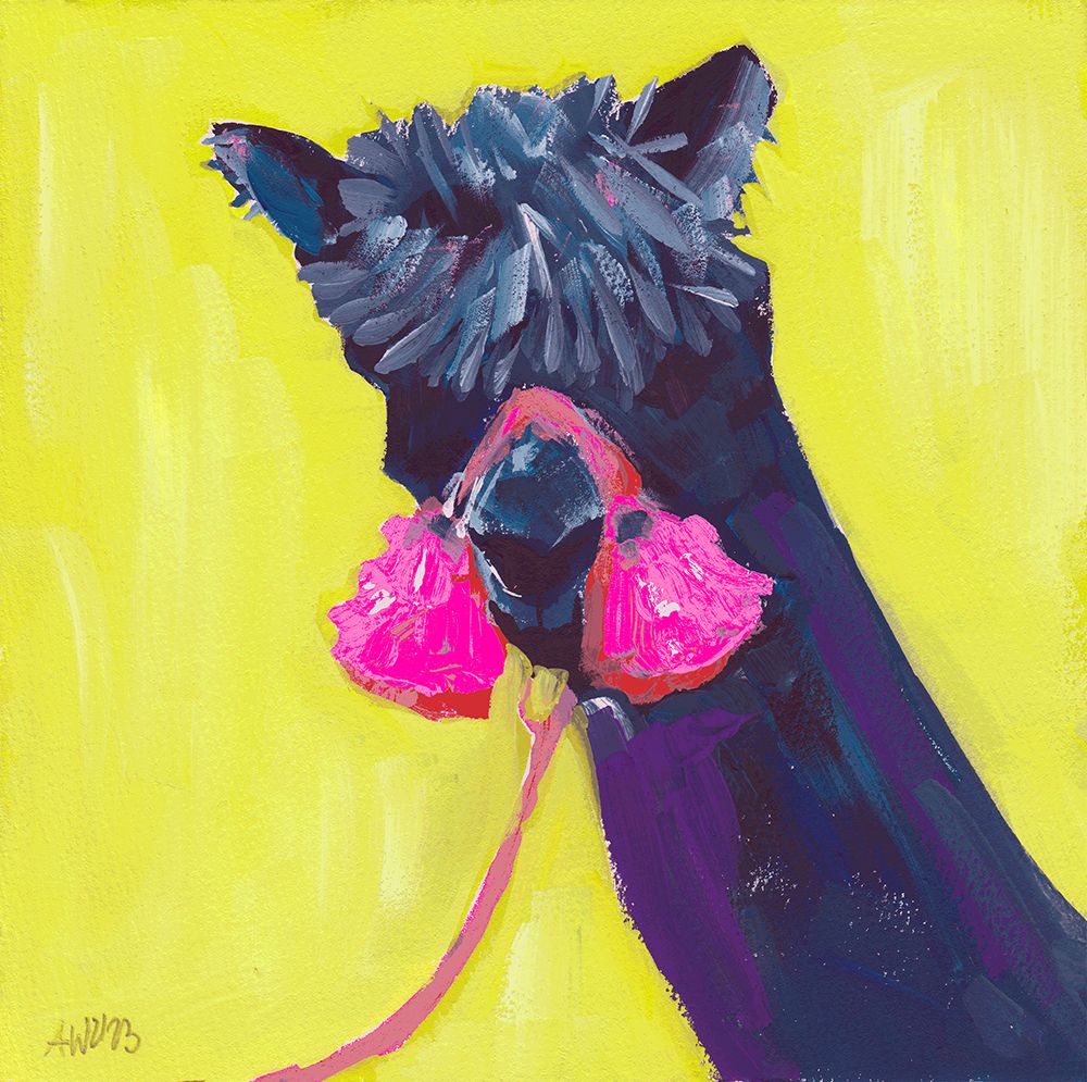 Black Alpaca art print by Ania Zwara for $57.95 CAD