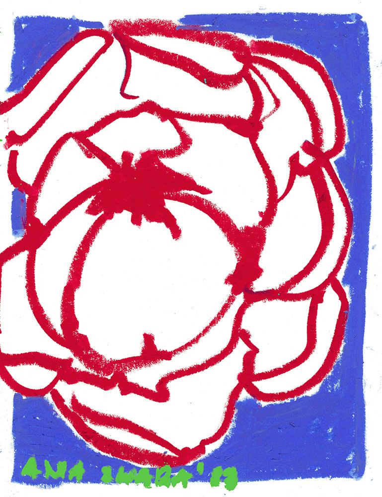Red Peony art print by Ania Zwara for $57.95 CAD