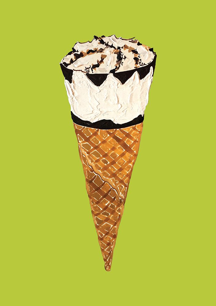 Cornetto On Pistachio art print by Alice Straker for $57.95 CAD