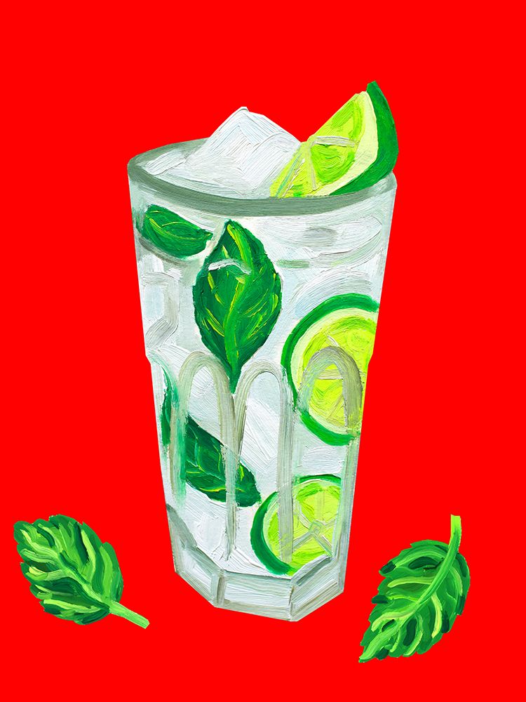 Mojito Extra Mint art print by Alice Straker for $57.95 CAD