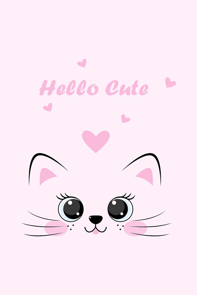 Pink Cat art print by Xuan Thai for $57.95 CAD