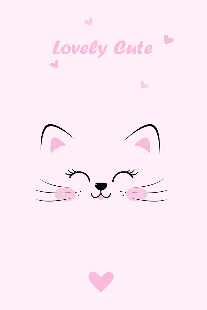 Pink Cat art print by Xuan Thai for $57.95 CAD