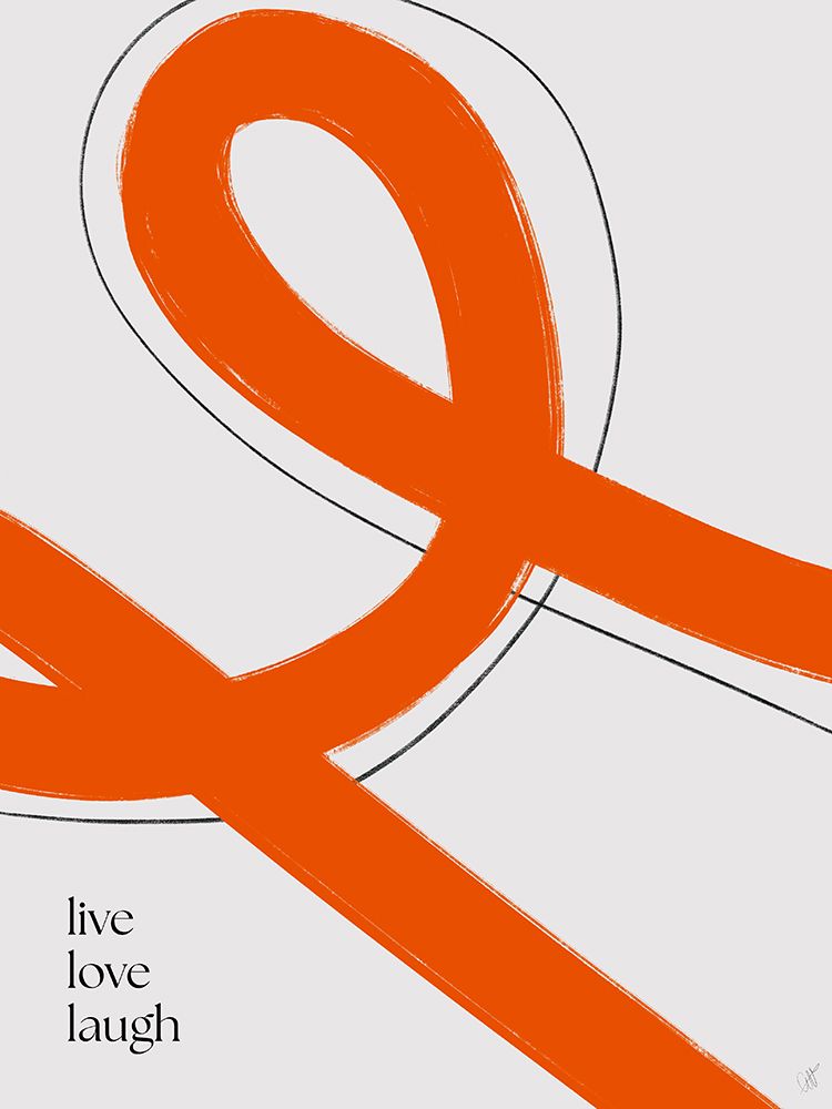Lofe, Love, Laugh art print by Anne-Marie Volfova for $57.95 CAD