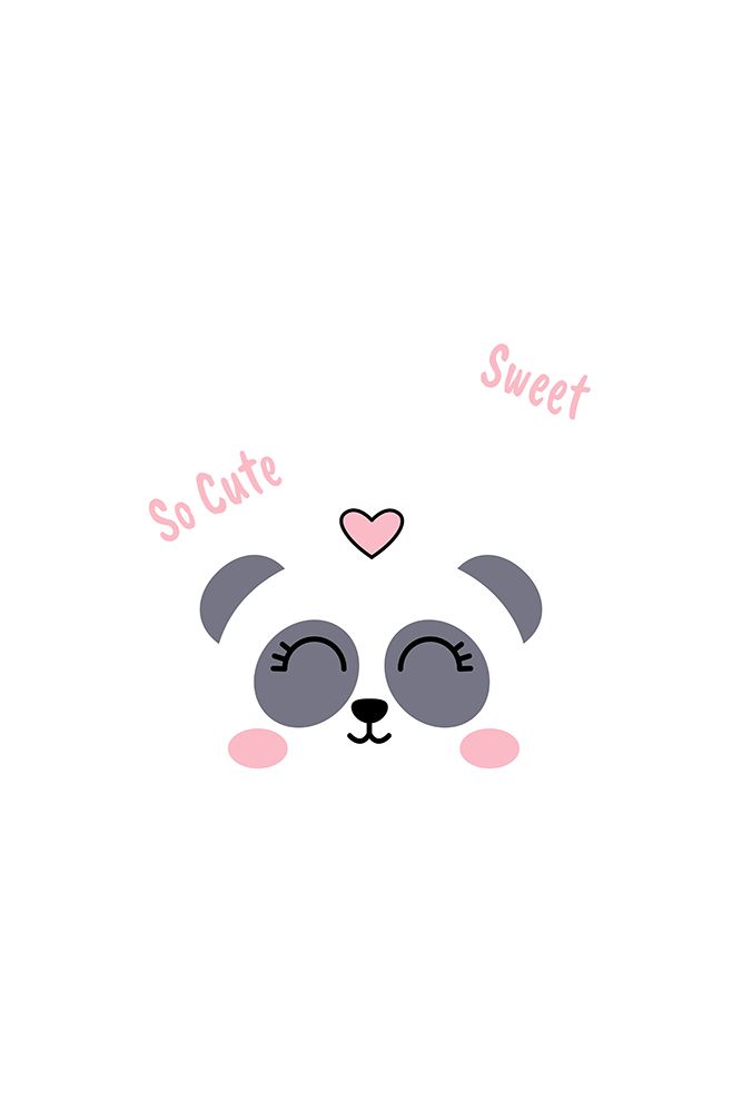 Kawaii Panda art print by Xuan Thai for $57.95 CAD