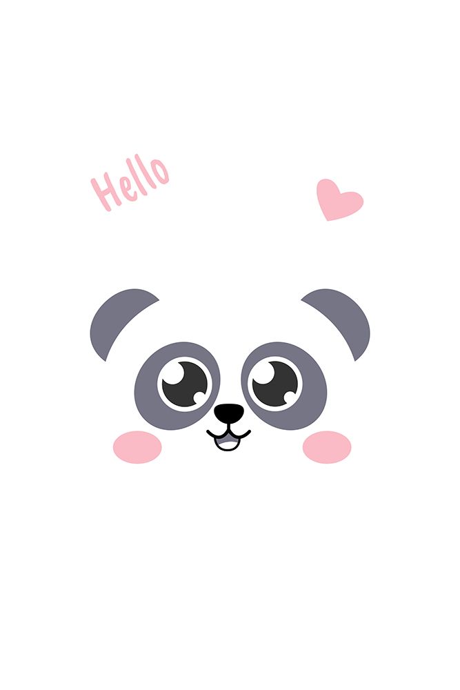 Kawaii Panda art print by Xuan Thai for $57.95 CAD