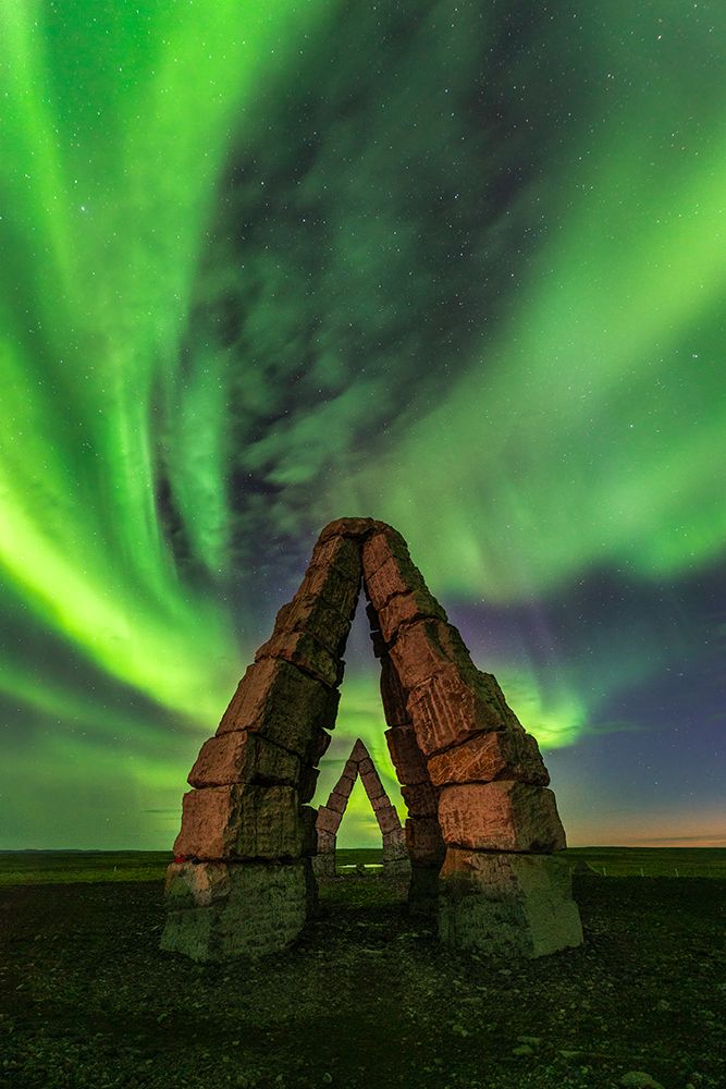 Arctic Henge Swirl art print by Ken Fong for $57.95 CAD