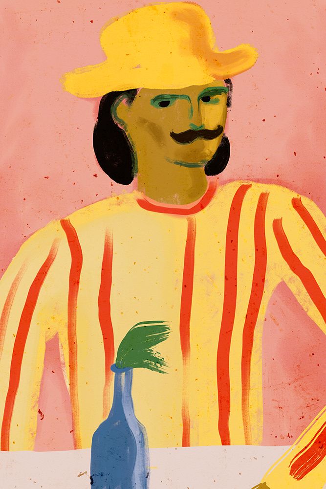 Senhor Barbosa art print by Treechild for $57.95 CAD